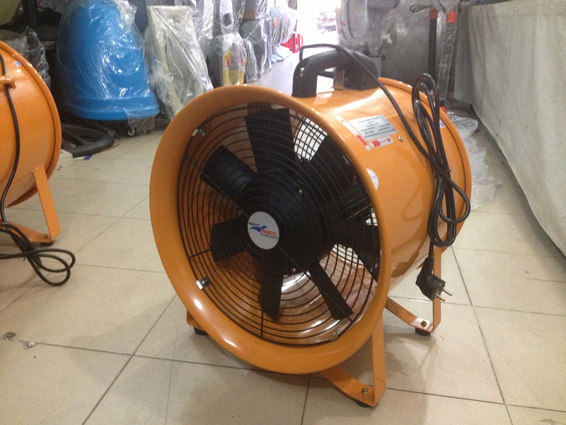 Ứng dụng quạt hướng trục xách tay